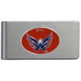 Washington Capitals® Brushed Metal Money Clip